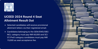 UCEED 2024 Round 4 Seat Allotment Result Out @uceed.iitb.ac.in; Accept Seats by June 28